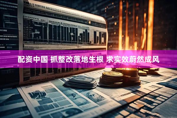 配资中国 抓整改落地生根 求实效蔚然成风